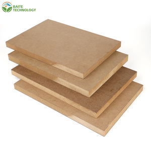 Tableros de MDF de Melamina Antiestáticos Modernos y Elegantes, Resistentes a la Humedad con Pegamento E1 E0, Tamaño Personalizable, Superficie Lisa para Muebles, Uso en Hoteles - Product Image 1