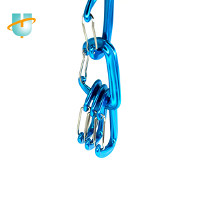 ล็อคอัตโนมัติ <span class=keywords><strong>Rock</strong></span> <span class=keywords><strong>Climbing</strong></span> <span class=keywords><strong>Carabiner</strong></span> คลิป CE Certified 12kn/5KN Heavy Duty Carabiners - Product Image 5