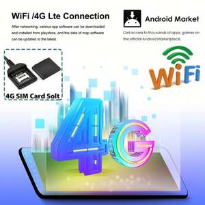 Reproductor Multimedia para Automóvil con Android 13 de 12.3 Pulgadas y 8+256 GB para Toyota Corolla 2018-2022, Reproductor de Video, Navegación GPS, Radio, Carplay, Unidad Principal DSP - Product Image 3