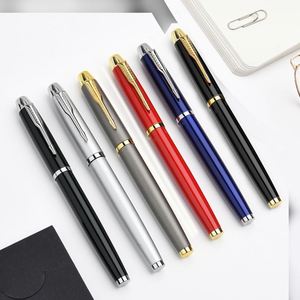 Bolígrafo de Gel Neutro de Carbono de 0.5mm con Grabado Personalizado para Empresas, Papelería de Oficina, Caja de Regalo Empresarial, Bolígrafo Metálico al por Mayor - Product Image 1