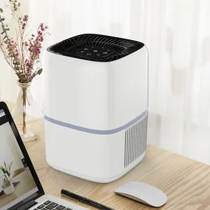 China Lcd Touch Pm2.5 Floor Standing Commercial Uv Ionizer Air Purifier