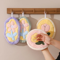 Uyeah OEM/ODM CPC/EN71/CE Serviette de toilette en polaire corail brodée à tissage uni, jouet en peluche mignon au design personnalisé, cadeau