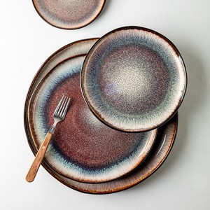 Assiettes et bols en céramique de porcelaine de vente chaude bol à salade de fruits four mariage <span class=keywords><strong>Restaurant</strong></span> assiette et plat <span class=keywords><strong>vaisselle</strong></span> <span class=keywords><strong>vaisselle</strong></span> <span class=keywords><strong>vaisselle</strong></span> - Product Image 4