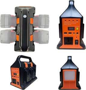 Xách tay 300W 110V-230V biế<span class=keywords><strong>n</strong></span> tầ<span class=keywords><strong>n</strong></span> ngoài trời cho điệ<span class=keywords><strong>n</strong></span> khẩ<span class=keywords><strong>n</strong></span> cấp cho cắm trại LED/TYPE-C sạc tương thích Makita cho Bosch cho Dewa - Product Image 4