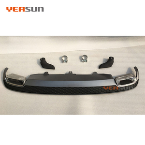 Diffusore posteriore vecchio al nuovo stile W12 di alta qualità con tubi di scarico per <span class=keywords><strong>Audi</strong></span> C7 <span class=keywords><strong>A6</strong></span> 2013 <span class=keywords><strong>2014</strong></span> 2015 normale - Product Image 4