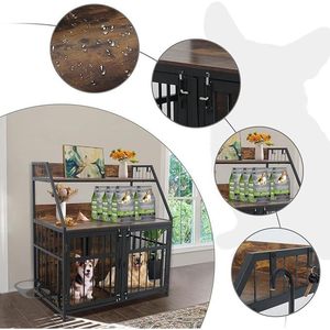 Pet <b>dog</b> home kennel with door <b>medium</b>-sized <b>dog</b> <b>cage</b> indoor <b>dog</b> kennel <b>dog</b> house simple factory direct wholesale cross-border - Product Image 3