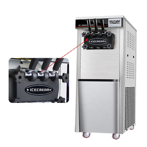 Machine à glace molle professionnelle en acier inoxydable de haute qualité, machine à glace la plus vendue, machine à crème glacée molle - Product Image 3