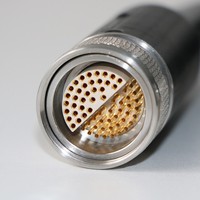 Conector Eléctrico de Alto Voltaje a Prueba de Agua IP68, Conector Submarino Macho-Hembra de 36 Pines para Conexiones de Cables Marinos