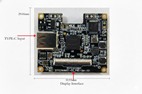 شاشة Seeya OLED صغيرة مقاس 0.32 بوصة بدقة 800×600 ونسبة 4:3 وسطوع 400 شمعة/م2 مع واجهة MIPI RGB I2C للعرض القريب من العين لنظام تصويب البندقية/نظام الرؤية