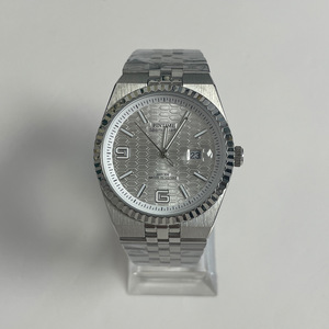 Montre à quartz pour homme, bracelet en acier ultra-fin lumineux, style business tendance - Product Image 5