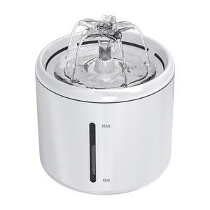 Fontaine à eau intelligente pour animaux de compagnie, distributeur automatique en verre à circulation continue pour chats et chiens, électrique détachable, 760g - Product Image 2