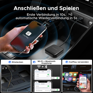 Adaptador Carbitlink Easylink <span class=keywords><strong>Easyconnection</strong></span> para CarPlay Inalámbrico y Android Auto 2 en 1, Conexión Automática Plug & Play, Compatible con Autos Chinos - Product Image 4