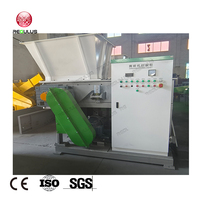 Broyeur de recyclage de plastique à un seul arbre pour le broyage de profilés en PP, HDPE, PVC et de tuyaux, équipement de broyage pour la réutilisation des déchets