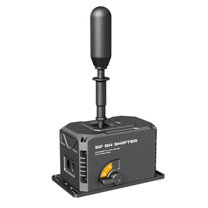 Palanca de Cambios PXN SF SH 7+R, Palanca de Cambios de Metal CNC con Sensores Hall Dobles, Mecanismo de Bola de Resorte, Compatible con Simulación de Carreras - Product Image 1