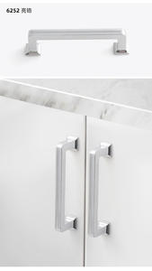 Tiradores de puerta modernos de aleación de zinc para dormitorio, baño, Hotel, sala de estar, muebles, incluidos cajones, gabinetes de cocina, baños - Product Image 6