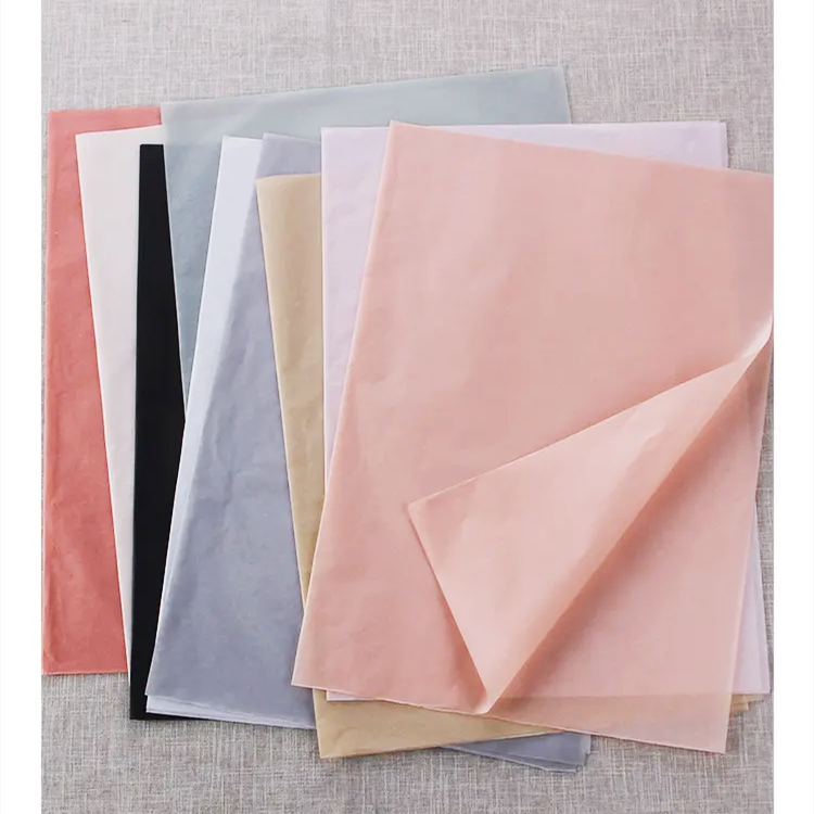 Pink paper without logo