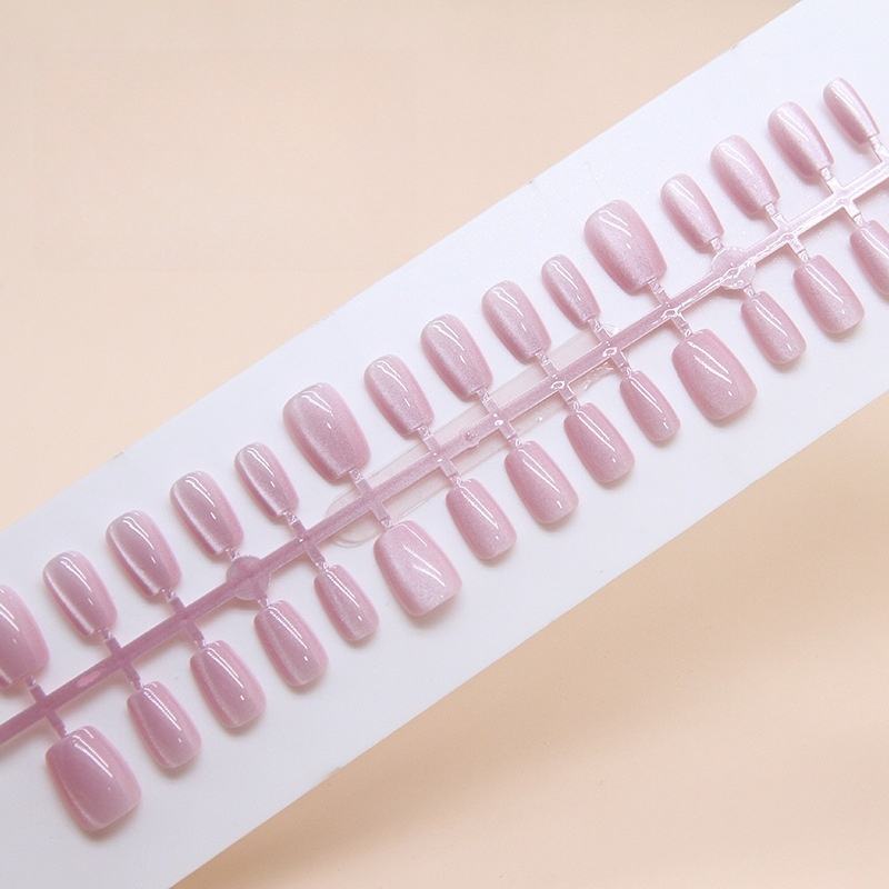 ตาแมว T002สีม่วงอ่อน [30ชิ้น/แพ็ค]