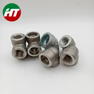 Raccord forgé A105 de 1/8 pouce, tuyau de 3000 livres, raccord à sertir en acier, raccords à souder - Product Image 1