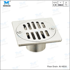 Estilo de alta resistencia, tamaño de 90x90mm, cubierta de drenaje de suelo cuadrado, escurridor de rejilla de residuos de suelo de balcón <span class=keywords><strong>decorativo</strong></span> - Product Image 6