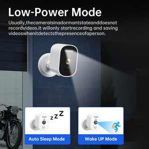 Kamera Mini 4G dengan baterai 4000 Mah Tuya aplikasi pintar PIR Sensor gerak deteksi manusia Audio dua arah kamera keamanan nirkabel Tuya - Product Image 3