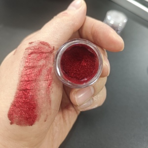 Poudre à ongles <span class=keywords><strong>effet</strong></span> <span class=keywords><strong>miroir</strong></span> <span class=keywords><strong>rouge</strong></span> chromé, pigment métallique, style Nouvel An, poussière à frotter, Noël, Y2K, décoration de manucure, <span class=keywords><strong>effet</strong></span> flash - Product Image 5