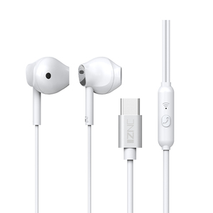 Auriculares intrauditivos con <span class=keywords><strong>cable</strong></span> metálico, audífonos de 3,5mm con micrófono, color blanco, bajo precio, a granel, tipo C, el más <span class=keywords><strong>barato</strong></span> - Product Image 1