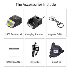 Máy Quét SE5500 Đọc Sách Đường Dài Găng Tay Bluetooth Không Dây Máy Đọc Mã Vạch Bán Sỉ Nhà Máy - Product Image 6