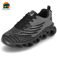 Chaussure de sécurité Rocky Buffalo, nouvelle conception de semelle extérieure, embout en acier, prix de gros