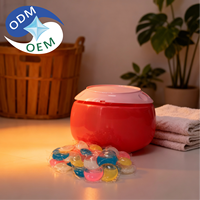 Lot en gros de capsules de lessive écologiques jetables, 30 pièces - 10X plus de puissance anti-taches, choix personnalisé