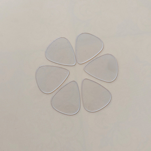 Púa de guitarra <span class=keywords><strong>transparente</strong></span> de 100 piezas para bajo eléctrico acústico y <span class=keywords><strong>ukelele</strong></span> - Product Image 3