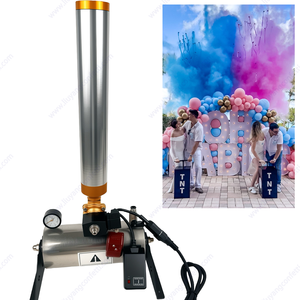 Confettis Canon Machine Coloré Poudre Bébé Douche Télécommande Fumée En Un Clic Démarrer Rose Bleu Fête Tnt Genre Révéler <span class=keywords><strong>Bombe</strong></span> - Product Image 3
