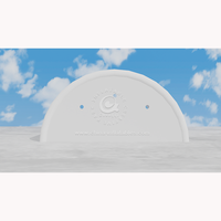 Hangar mobile gonflable OEM pour avions – Structure pneumatique pour entrepôt aéronautique
