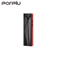 PORPIU Portable 20000mAh batterie externe miroir de secours d'urgence chargeur de batterie 10W puissance de sortie pour appareils mobiles