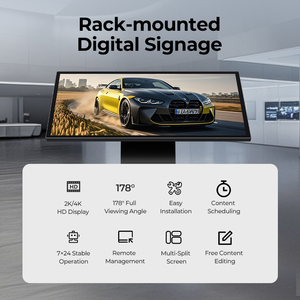 43 49 55 Inch Floor <b>Standing</b> 4K Interactive Touch Screen Animation K-type Base Monitor Android WiFi Display Advertising Kiosk - Product Image 2