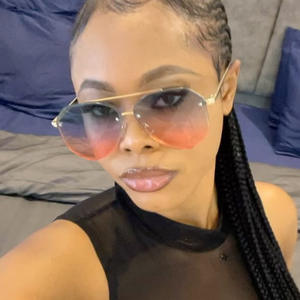 Солнцезащитные очки Kedun Double Beam Toad, без оправы, с поляризацией UV400, ретро-дизайн, модные, вогнутые, для женщин, новинка 2024 года - Product Image 2