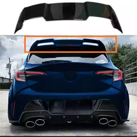 Aile de toit en ABS peinte, adaptable pour Toyota Corolla Hatchback 2019-2023, sans perçage requis
