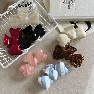 Pince à cheveux en acétate, design minimaliste avec nœud mignon, exquise et élégante, très vendue - Product Image 2