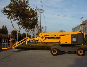 10-22m Port d'aéroport High Nacell Crawler Tables élévatrices à flèche à chenilles remorquables Ascenseur à bras incurvé droit - Product Image 2