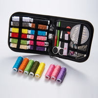 Kit de couture portable pour voyage, organiseur de kit de couture, accessoires