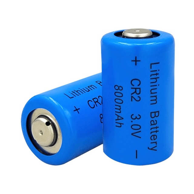 Customized CR2 800mAh Non Rechargeable Lithium Battery for Camera Distance Measuring Equipment