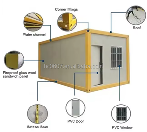 Nhà CONTAINER cũ, nhà ở, văn phòng, kế hoạch nhà công nhân - Product Image 3