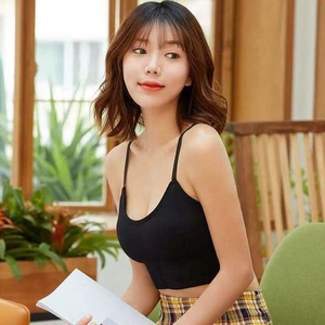 <span class=keywords><strong>Reggiseno</strong></span> sportivo da donna <span class=keywords><strong>senza</strong></span> cuciture, avvolgente sul petto, con <span class=keywords><strong>spalline</strong></span> incrociate sulla schiena, modello gilet. - Product Image 4