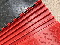 Rampe de protection de câbles robuste en caoutchouc pour fauteuil roulant et piétons, conforme ADA, avec fonction de rampe de vitesse