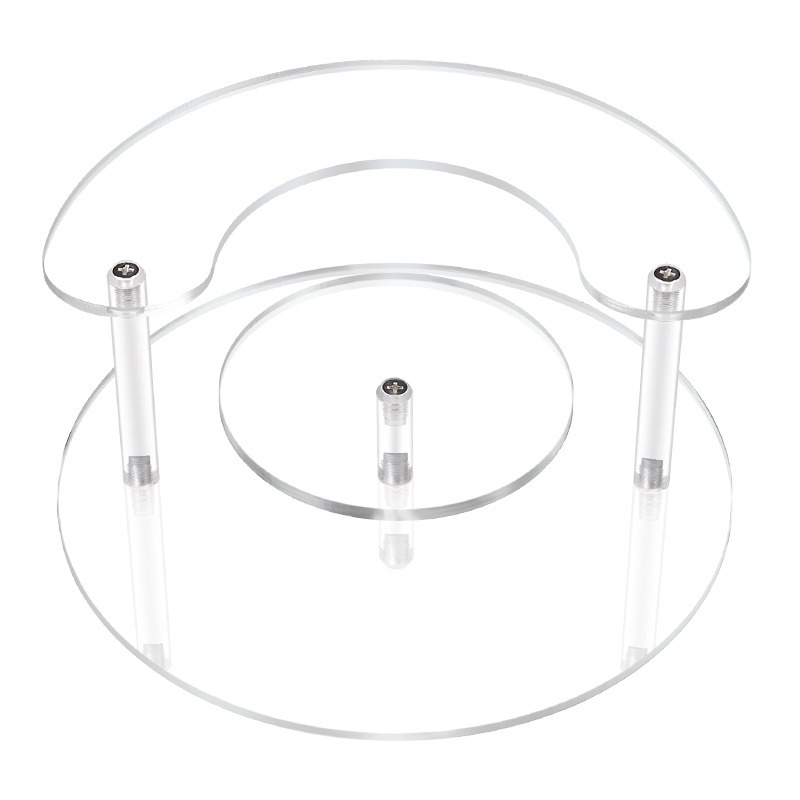 Acrylic 3 Tier Perfume Stand Organizer