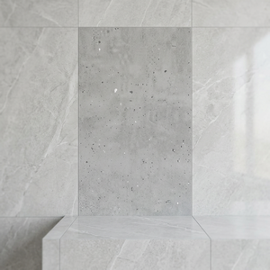 Azulejos de Porcelana Cerámica Pulida y Esmaltada Gris Esmeralda de 800x1600mm, Efecto Piedra Gris para Paredes y Pisos - Product Image 4