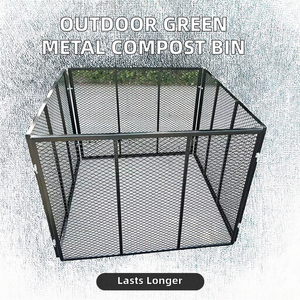 Bac à compost extérieur moderne de haute qualité avec construction en acier galvanisé par YATIE - Product Image 2