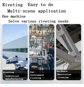 Luoge pistol paku keling elektrik, isi ulang baterai Lithium, alat keling Tripod tanpa sikat untuk paku keling Pop buta - Product Image 2