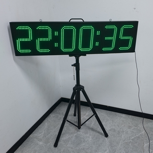 Chronomètre LED pour marathon, grande horloge de course extérieure, chronomètre numérique étanche pour la course de rue, compétition, arène - Product Image 5