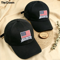 Gorra de Béisbol Personalizada con Logotipo, 6 Paneles, 250Th, Fabricada en EE. UU., Venta al Por Mayor, Parche Tejido, Gorra de Algodón con Hebilla Metálica