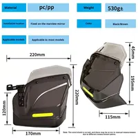 Geliştirilmiş Versiyon Genişletilmiş Yükseltilmiş Büyütülmüş Evrensel Scooter Motosiklet Elektrikli Araç Rüzgar Geçirmez Modifiye Ön Cam